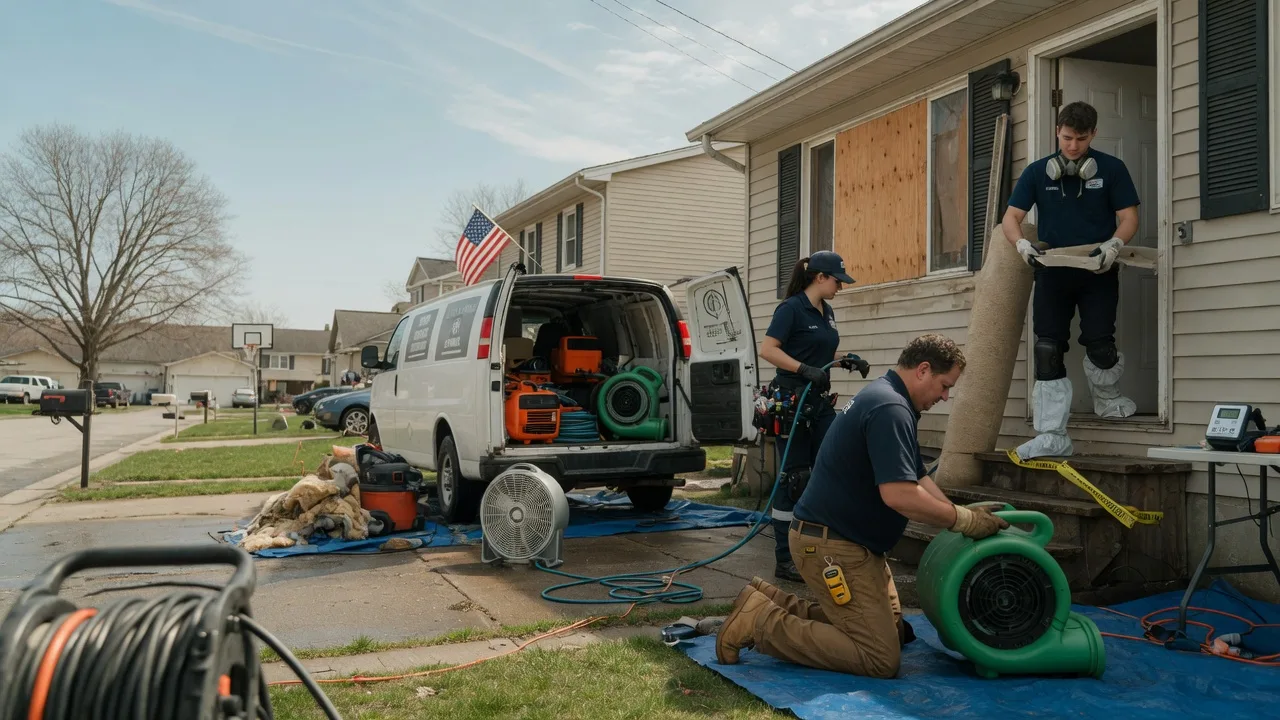 Water Damage Restoration in Republic, PA near me